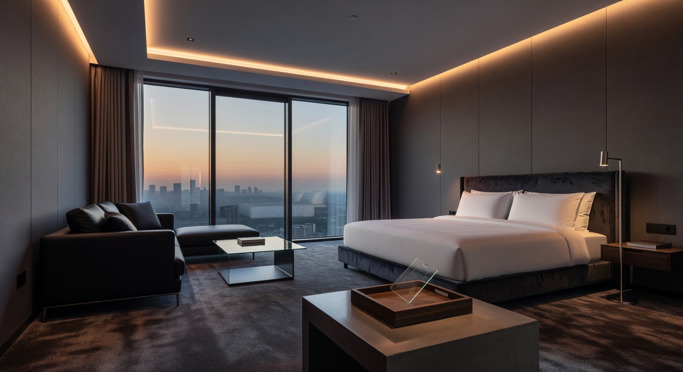 Modern Deluxe Room at Funcircuitboss