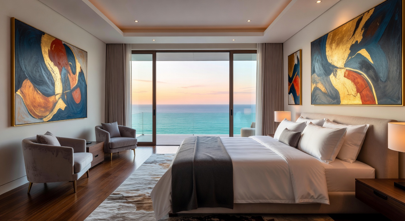 Interior of VIP Villa bedroom